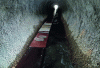 Figure 13 - Floating pontoon installed by GREGE
in a hydraulic structure (source: Cerema Ouest – JF. Bretaud)