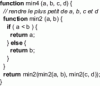 Figure 20 - Defining a function within a function