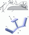 Figure 9 - Device for measuring stresses on curved surfaces [7].