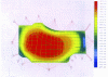 Figure 10 - N18 disk: map of calculated cooling speed isovals