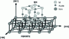 Figure 19 - Diagram of MN nitride precipitation in the ferritic matrix according to Baker-Nutting relations [32].