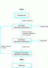 Figure 1 - Principles of hydrometallurgical processing