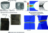 Figure 7 - Simulation of the damage-rupture transition using a kill-element approach