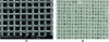 Figure 9 - Metal mesh on the left; cotton and polyester mesh on the right (source: LPMT)