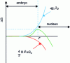 Figure 5 - Free enthalpy (ΔG) as a function of the radius of the crystallization nucleus