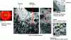Figure 13 - Steel lining and Al2O3-MgO refractory/slag corrosion interface