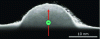Figure 12 - InAs quantum box on a GaAs substrate, obtained by Stransky-type growth – Krastanov 