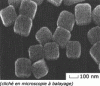 Figure 3 - Cubic silver aggregates 