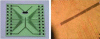 Figure 27 - Network of microdisks, each with a diameter of 100 μm, prepared by photolithography (based on [34])