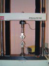 Figure 4 - Mechanical Testing Machine and Force Sensor