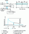 Figure 16 - A simplified explanation of Brillouin optical time-domain reflectometry (BOTDR)