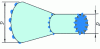 Figure 34 - Coupled cone-cylinder mode n = 12