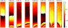 Figure 24 - Visualization of an acoustic wavefront propagating along a black-hole beam; result obtained at a resolution of 512 x 128 pixels at a sampling rate of 60 kHz (source: LAUM-University of Maine)