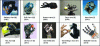 Figure 1 - A selection of dexterous robotic hands with fine manipulation capabilities