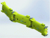 Figure 11 - The Angels prototype (shown here with only three of its nine modules) moves quickly in eel configuration, then breaks down into independent elements once the point of interest is reached (credit: École des mines de Nantes – LS2N & Scuola Superiore Santa Anna – CRIM Lab).