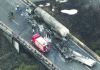 Figure 14 - Aerial view of the accident on December 16, 2010 (from a BEA-TT investigation report)