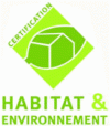 Figure 1 - Habitat & Environnement certification logo