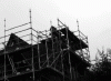 Figure 67 - Cantilevering part of the scaffolding
