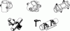 Figure 1 - Different types of fittings