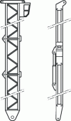 Figure 16 - Mast made of articulated elements