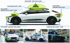 Figure 10 - Topology of Google Waymo sensors (51 sensors and 4 different technologies)