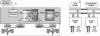 Figure 43 - Hydraulic actuation block scheme on
Pendolino (Alstom)