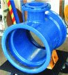 Figure 3 - General view of a ductile iron fitting (here a flanged tee)